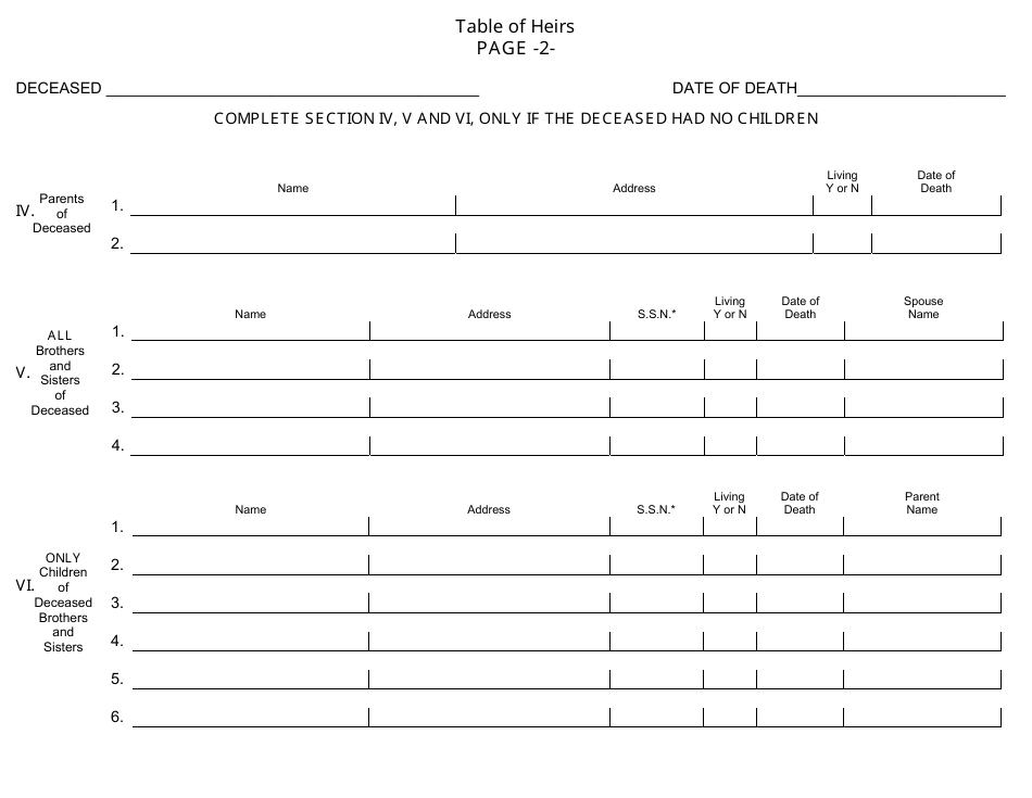 New York Small Estates Affidavit Form - Fill Out, Sign Online and ...