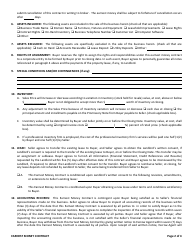 Earnest Money Contract Template, Page 2