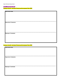 Performance Review Form for Non-supervisory Staff (Dys Instructional Coaches) - Ohio, Page 2