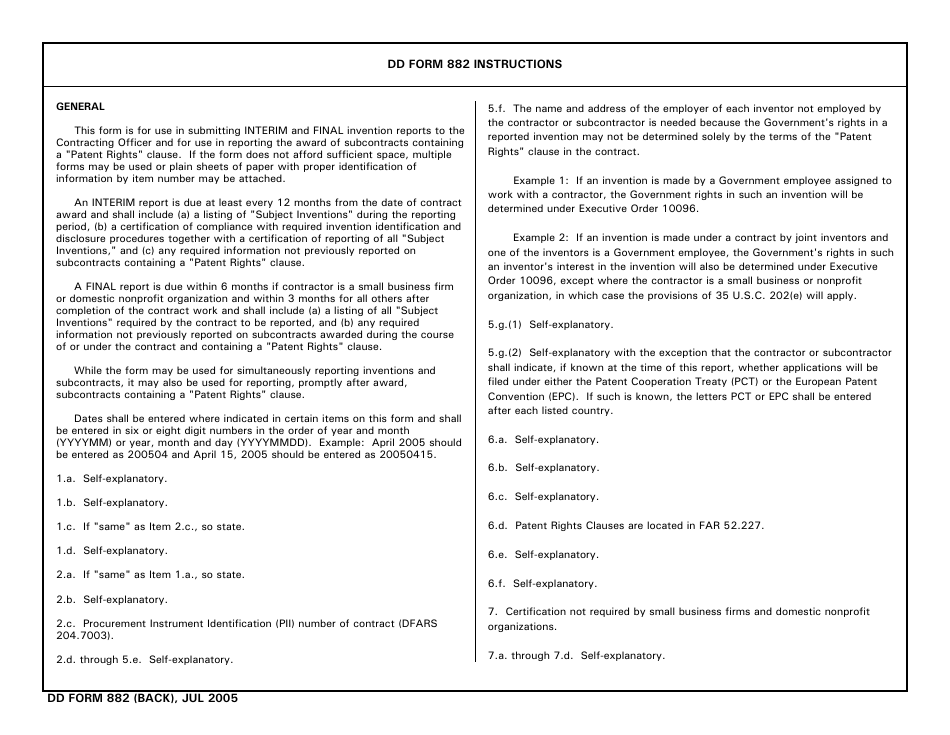 DD Form 882 - Fill Out, Sign Online and Download Fillable PDF ...