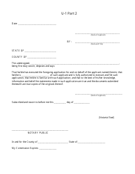 Form U-1 Uniform Application to Register Securities - Louisiana, Page 4