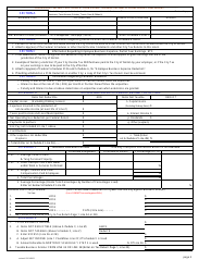 Tax Return and Declaration Form - City of Norton, Ohio, Page 3