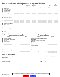 Form EG-13-I Financial and Other Information Statement for Individuals - Illinois, Page 2