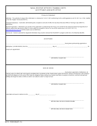 Document preview: Form NSTC1533/126 Acceptance and Oath of Office