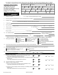 Form 604 Employer Status Report - North Carolina
