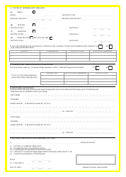 Application Form for Trinidad and Tobago Passport Infant / Child (For a Child Under 16 Years) - Trinidad and Tobago, Page 3