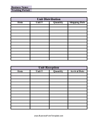 Document preview: Inventory Tracking Spreadsheet Template
