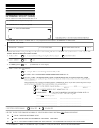 Form UCC11-ME Information Request - Maine