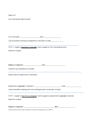 Employee Grievance Procedure Form - City of St. Louis, Missouri, Page 2