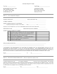 &quot;Refund Request Form&quot; - City of St. Marys, Ohio, Page 2