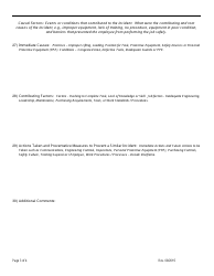 Supervisor&#039;s First Report of Injury - Nc State University - North Carolina, Page 3