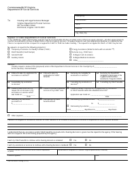Document preview: Form 032-03-0024-10 Appeal to the State Department of Social Services - Virginia
