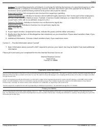 IRS Form 3949-A Information Referral, Page 3