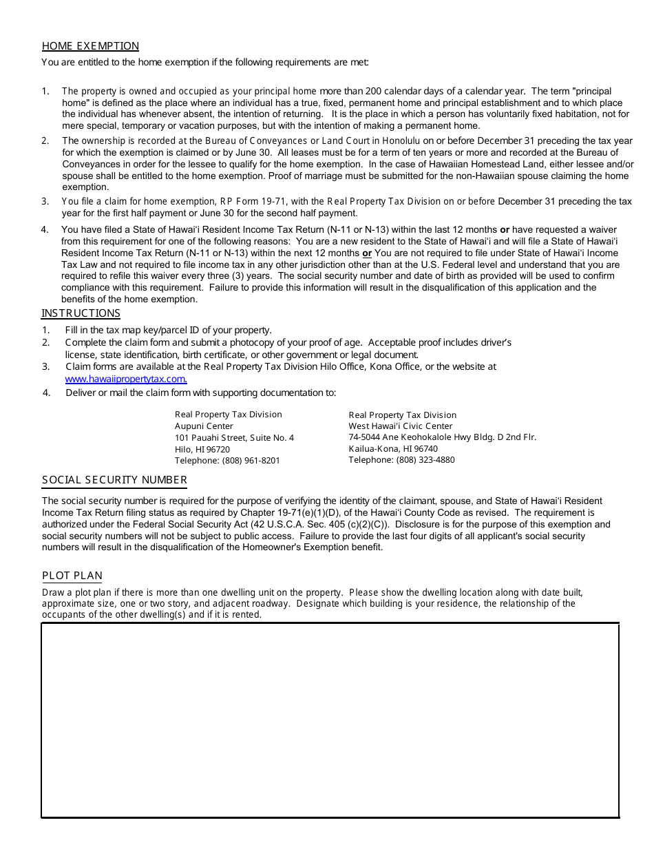 Form RP1971 Fill Out, Sign Online and Download Fillable PDF, County