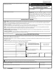 VA Form 22-6553d-1 Monthly Certification of on-The-Job and Apprenticeship Training