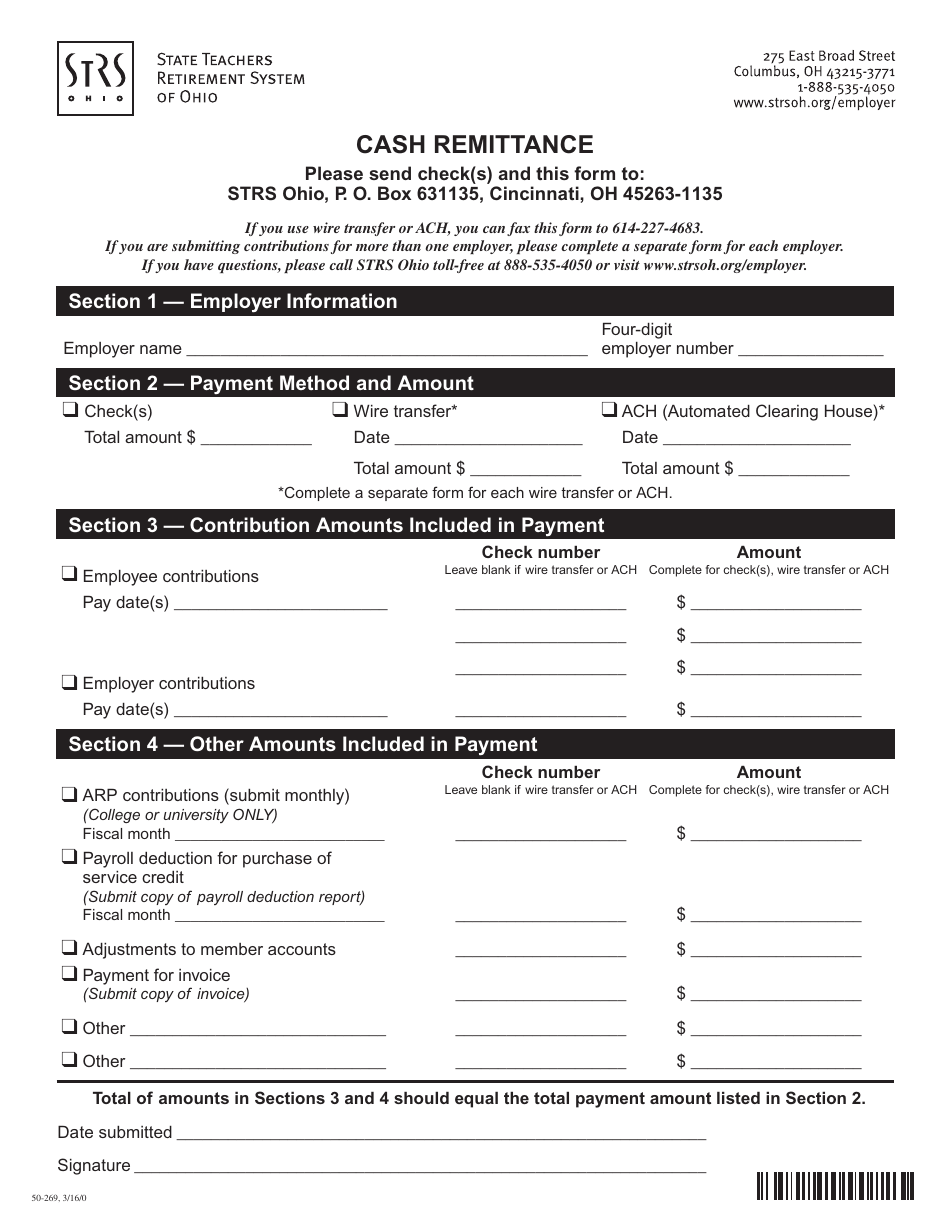 Ohio Teacher Retirement Chart