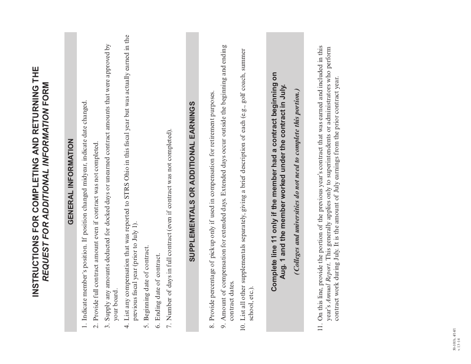 Request for Additional Information - State Teachers Retirement System of Ohio - Ohio, Page 2