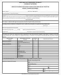 Form DOH-132 &quot;Wic Medical Referral Form for Infants and Children&quot; - New York, Page 3