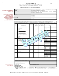 Trades License Application Form - City of Minneapolis, Minnesota, Page 4