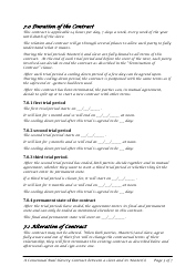 Master Slave Consensual Real Slavery Contract Template, Page 5