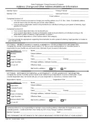 Form CMS-314 &quot;Address Change and Other Address/Addressee Information&quot; - Illinois