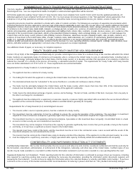 Form DS-156e Nonimmigrant Treaty Trader/Investor Application