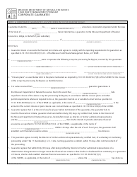 Document preview: Form MO780-1270 Corporate Guarantee - Missouri