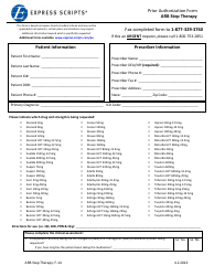Form F14 &quot;Prior Authorization Form - Arb Step Therapy - Express Scripts&quot;