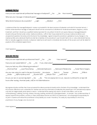 Client Intake Form - the Retreat Durham, Page 2
