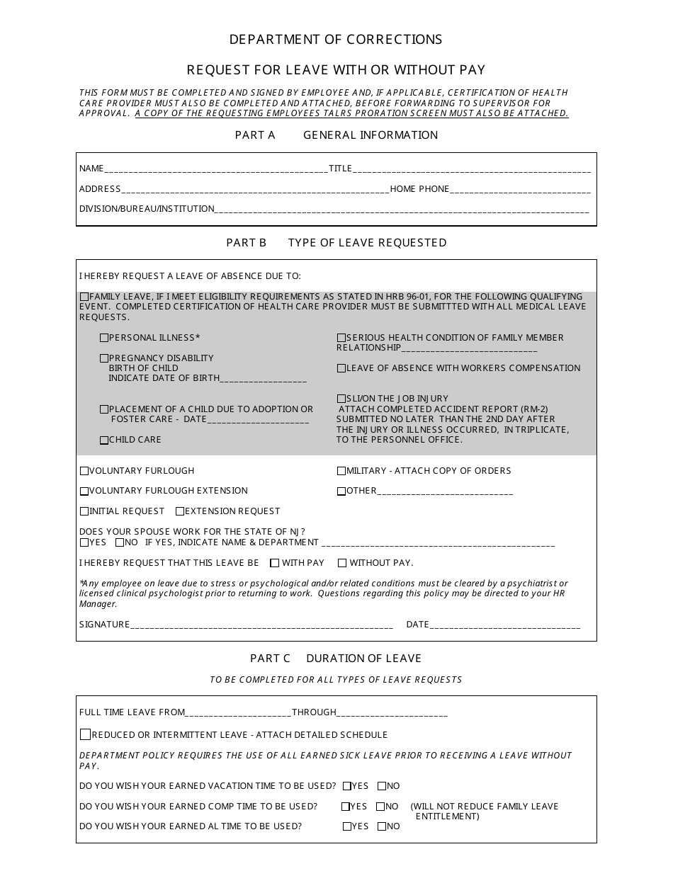 new-jersey-request-for-leave-with-or-without-pay-fill-out-sign