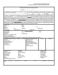 Document preview: Binding Real Estate Listing Contract Form - Kentucky