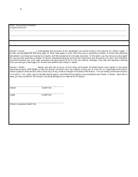 Binding Real Estate Listing Contract Form - Kentucky, Page 2