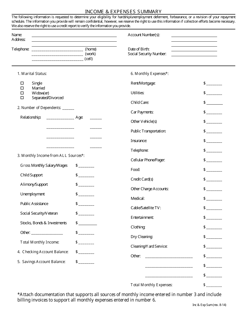 Application for Forbearance - Campus Partners, Page 2