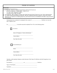 Form 105 Request for Qualified Medical Evaluator Panel - California, Page 2