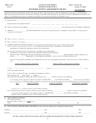 Form REG-C-L Request for Change of Registration Information - New Jersey, Page 2