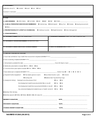 NAVMED Form 6120/8 Periodic Health Assessment (Civilian Provider), Page 2