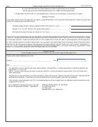 Form BT-1 Business Tax Application - Indiana, Page 4