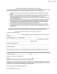 Form 9783 Predesignation of Personal Physician - California