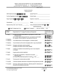 Form RX14 (MDE/ARMA/COM.010) Computerized Tomography - Maryland