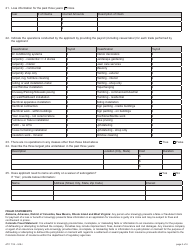 Artisan / Trade Contractors Product Application Form - Usli, Page 2