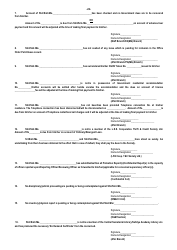 Form of No Demand Certificate - India, Page 2