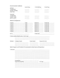 Contractor&#039;s Daily Report Form - Dex-O-tex, Page 2