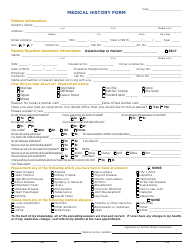 Document preview: Dental Medical History Form