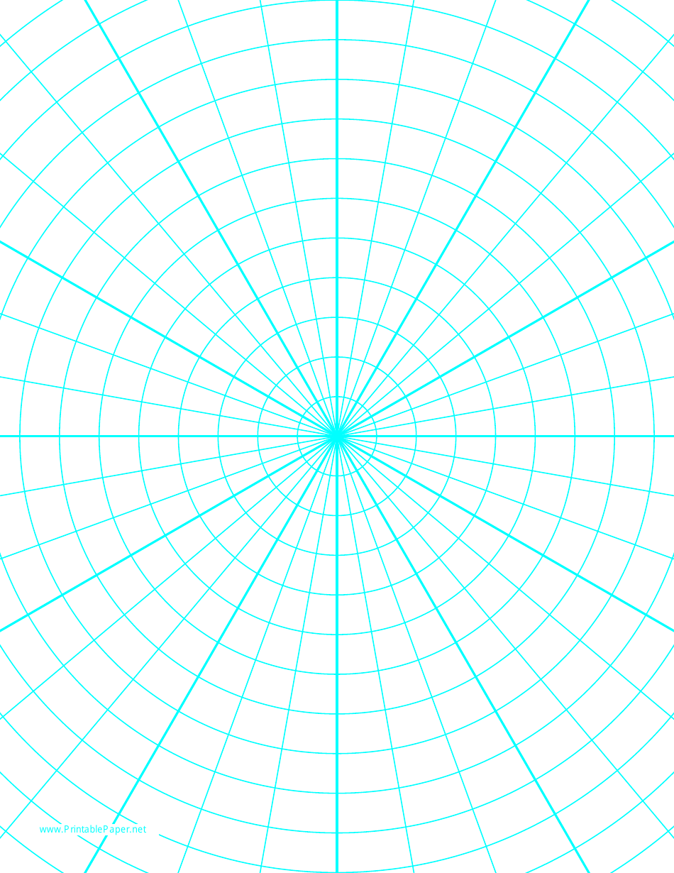 Polar Graph Paper Circle Download Printable PDF Templateroller
