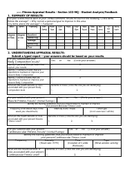 Fitness Appraisal Form - Section 103-mq, Page 2