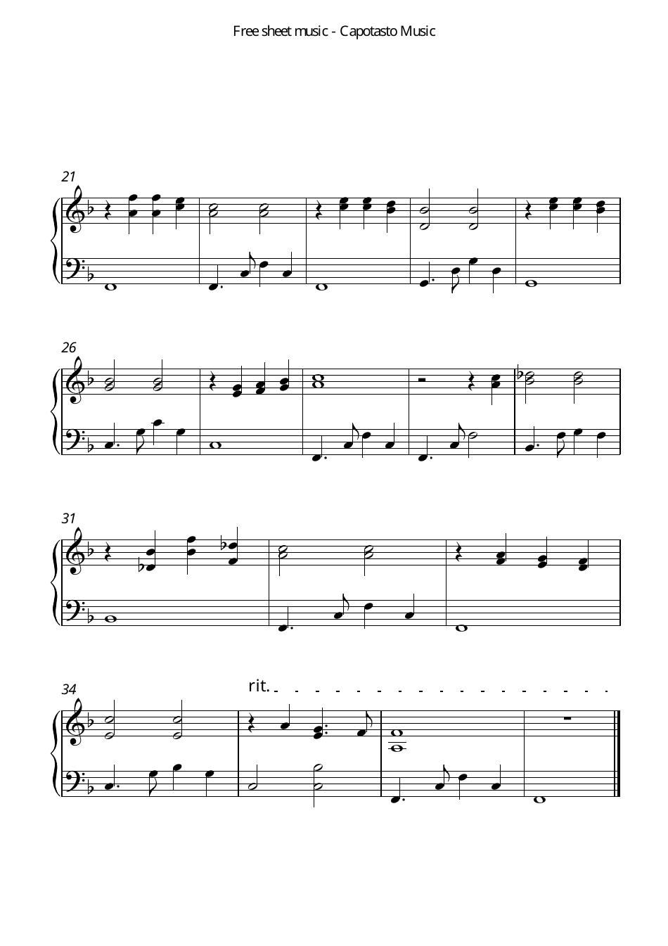 Eduardo Di Capua - O Sole Mio (Its Now or Never) Piano Sheet Music, Page 2