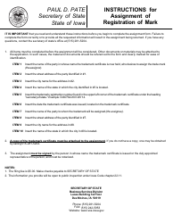 Form 635_0001 Assignment of Registration of Mark - Iowa, Page 2