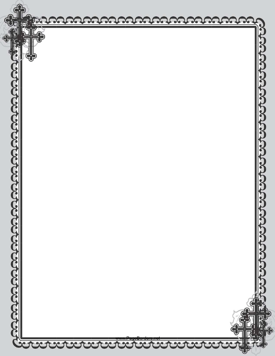 Free Printable Cross Template Printable Word Searches
