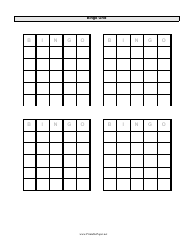 10x10 Multiplication Grid Download Printable PDF | Templateroller