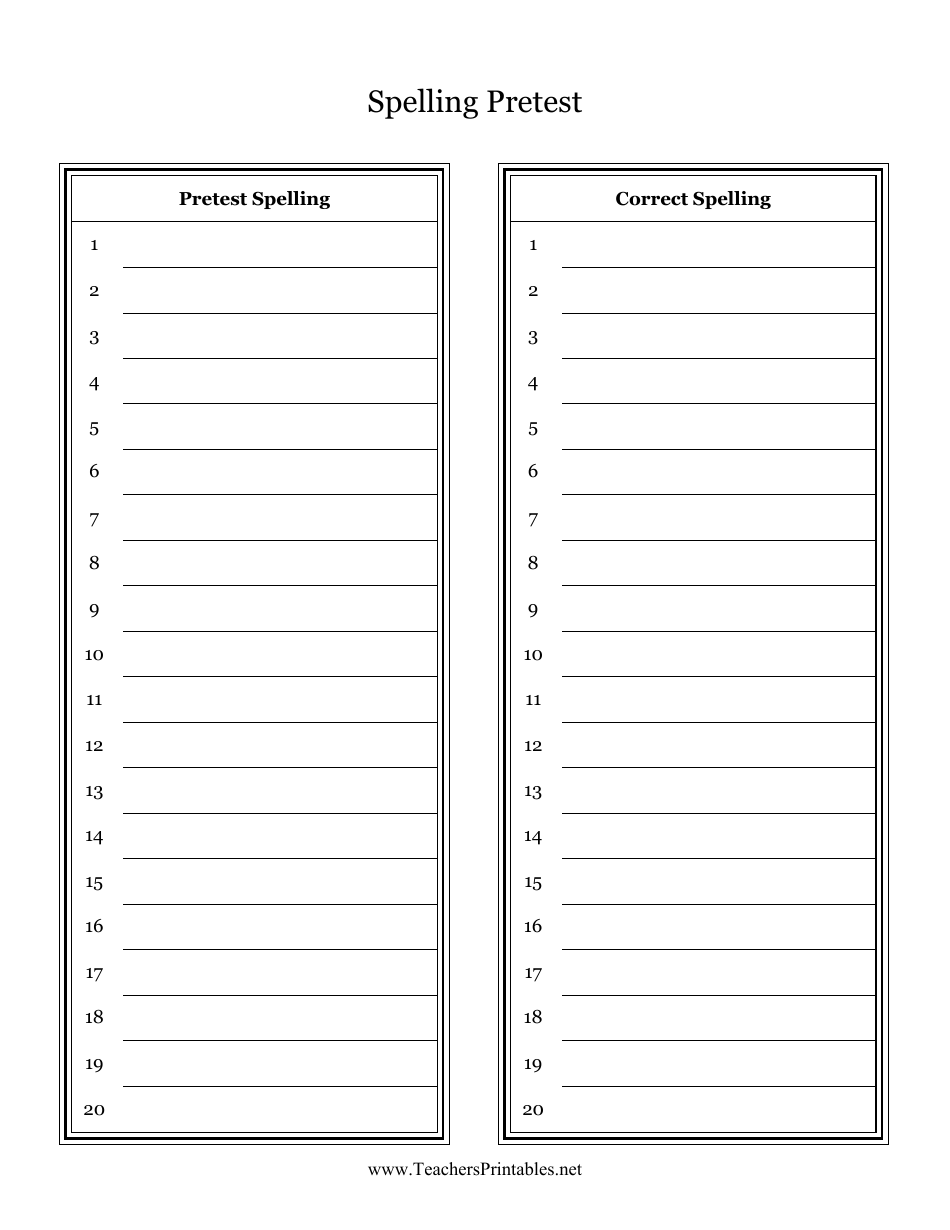 spelling-pretest-template-download-printable-pdf-templateroller